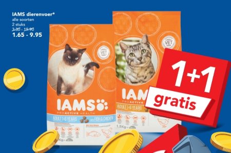 iams kattenvoer aanbieding